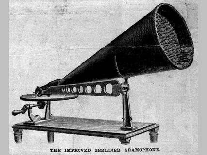 Improved Berliner gramophone